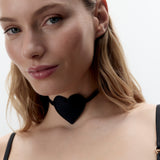 Gia Åpen Hjerte Sett Svart